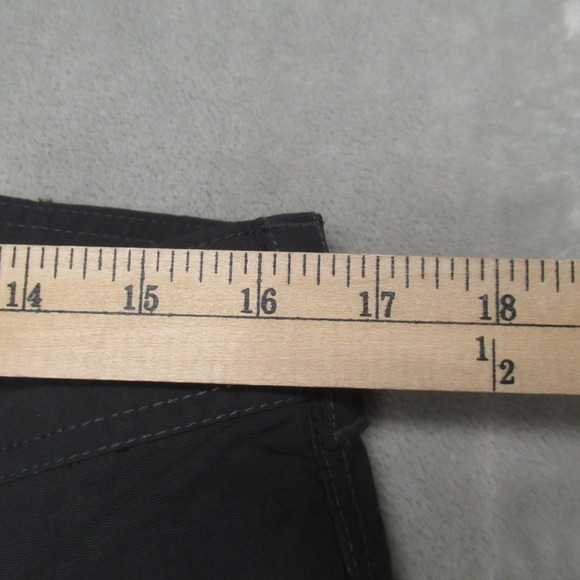 North Face Pants Mens 34 Grey Paramount Trail Hiking Active Leg Zip Rain 33x27 - Picture 6 of 12